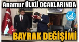 Anamur Ülkü Ocaklarında Bayrak Değişimi