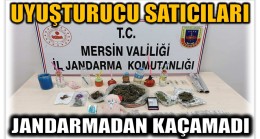 Uyuşturucu Satıcıları Jandarmadan Kaçamadı