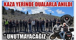 BULUTBEYAZ’ı Arkadaşları Kaza Yerinde Dualarla Andı