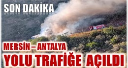 D-400 KARAYOLU TRAFİĞE AÇILDI