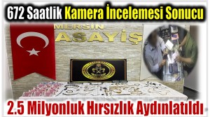 672 Saatlik Kamera Görüntüsü Saniye Saniye İncelendi ! Hırsız Kıskıvrak Yakalandı