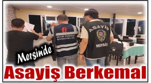 Mersin’de Asayiş Berkemal