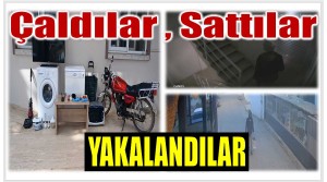 Çaldılar  ,Sattılar , Yakalandılar !
