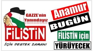 Anamur  Filistin İçin Yürüyor