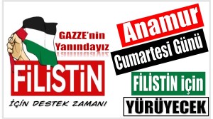 Anamur Cumartesi Günü Filistin İçin Yürüyecek