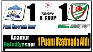 Takımımız 1 Puanı Uzatmalarda Aldı
