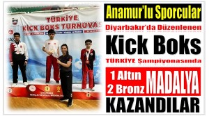 Anamur’lu Sporculardan Büyük Başarı ; 1 Altın 2 Bronz Madalya Kazandılar
