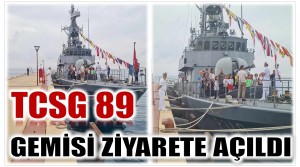 TCSG 89 Gemisi  Anamur’da Halkın Ziyaretine Açıldı