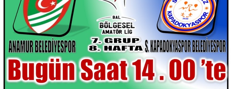 Lider Anamurspor , Suvermez Kapadokyaspor’u Konuk Edecek