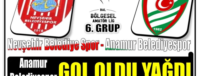 Anamur Spor Deplasmanda Gol Oldu Yağdı!