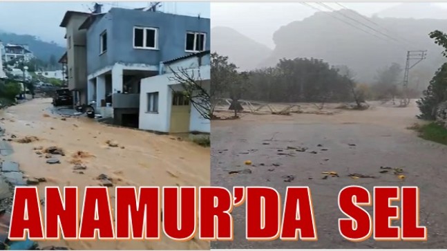 ANAMUR’A BEKLENEN YAĞMUR GELDİ
