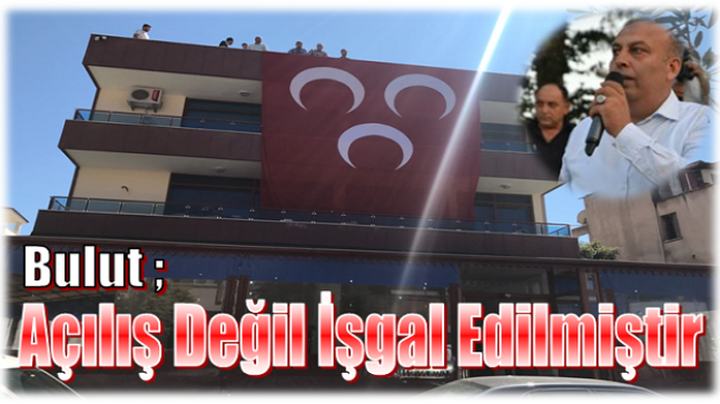 Binaya Açılış Yapılmamış İşgal Edilmiştir