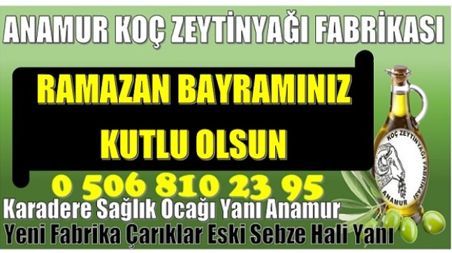 Ramazan Bayramınız Kutlu Olsun