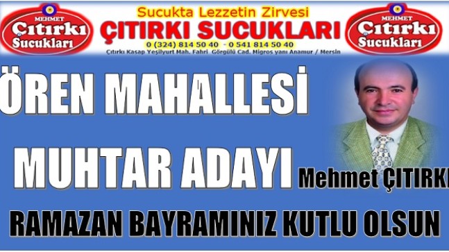 Ramazan Bayramınız Kutlu Olsun