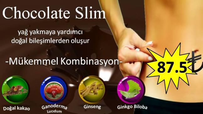 Sağlıklı Zayıflamak İçin “CHOCOLATE SLİM”