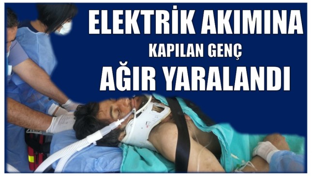 Anamur’da Sera İşçisi 22 Yaşındaki Genç, Ağır Yaralandı