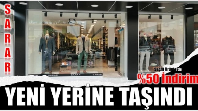 ANAMUR SARAR MAĞAZASI YENİ YERİNE TAŞINDI