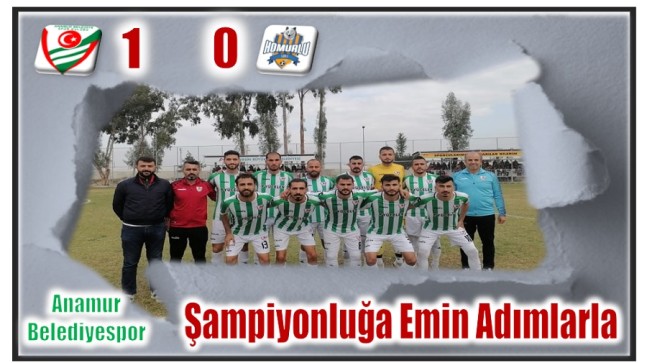 Anamur Belediyespor Şampiyonluk Yolunda Emin Adımlarla İlerliyor
