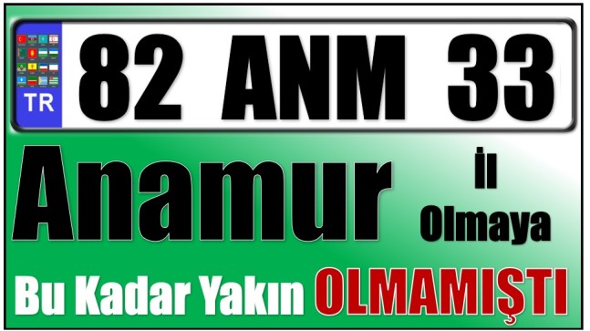 Anamur İl Oluyor