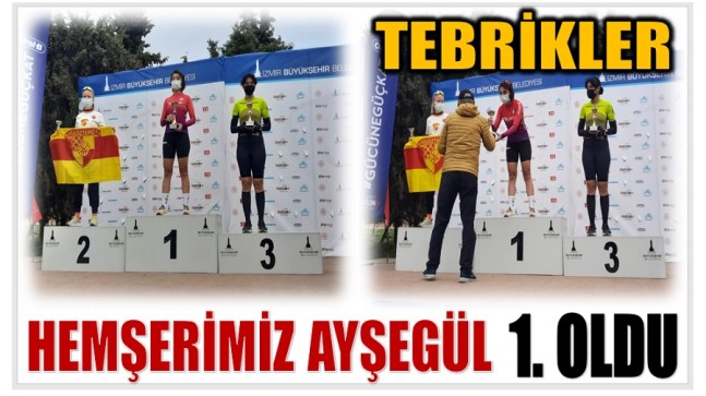 TEBRİKLER ; HEMŞERİMİZ AYŞEGÜL 1. OLDU