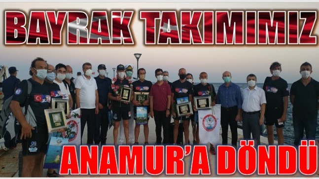 BAYRAK TAKIMIMIZ ANAMUR’A DÖNDÜ