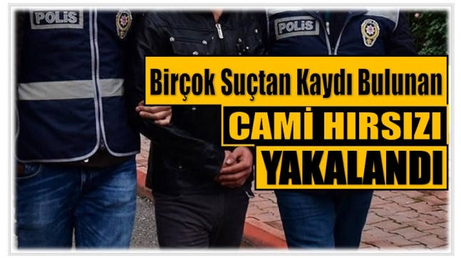 Camiden Hırsızlık Yapan Şahıs Yakalandı