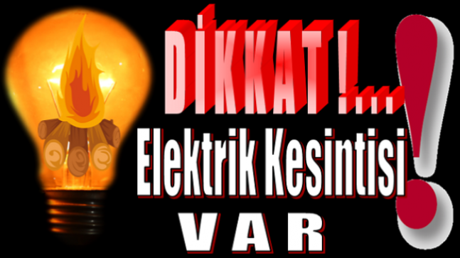 Cumartesi Günü Anamur’da 3 Mahallede Elektrik kesintisi