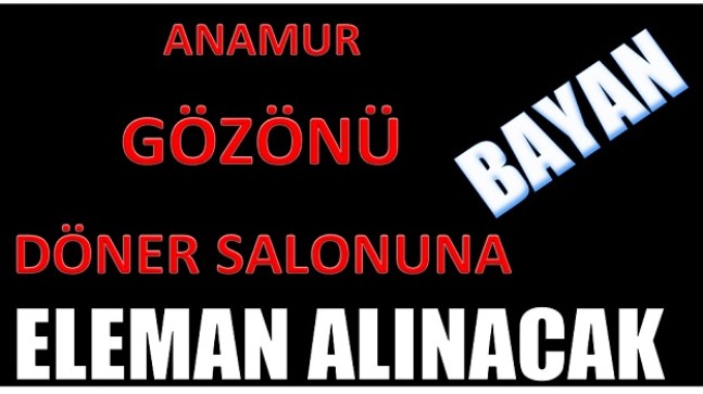 Bayan Eleman Aranıyor
