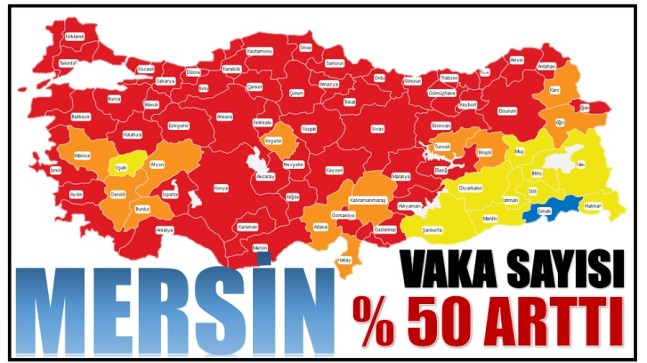 İLLERE GÖRE HAFTALIK VAKA SAYISI AÇIKLANDI