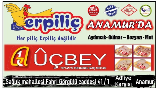 ” ERPİLİÇ ” ANAMUR’DA