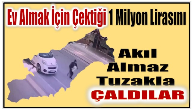 Park Halindeki Araçtan 1 Milyon Lira Çalan Hırsızlar Polisten Kaçamadı