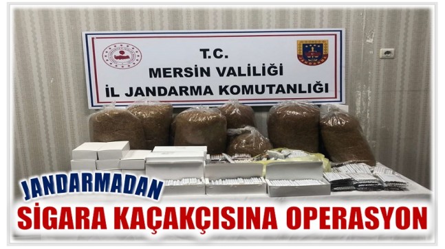 Jandarmadan Sigara Kaçakçısına Operasyon