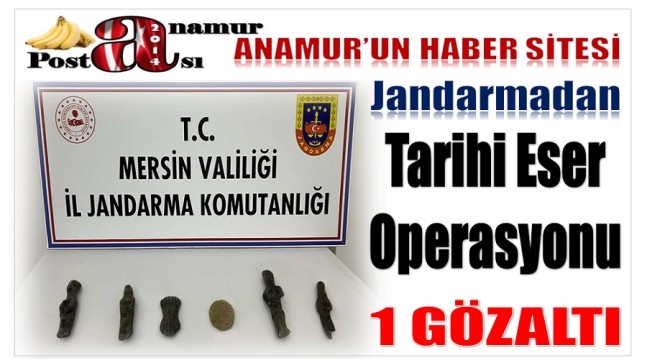 Jandarmadan Tarihi Eser Operasyonu