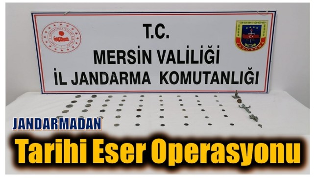 JANDARMA ; 3 Heykel,1 Kolye Ucu, 1 Yüzük ve 54  Sikke Ele Geçirdi