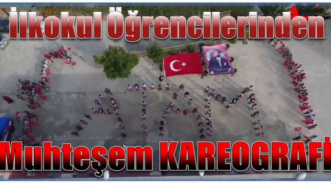 İlkokul Öğrencilerinden ” ATAM ” Kareografisi