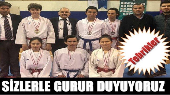 Anamur’lu Öğrenciler Madalya ile  Döndüler
