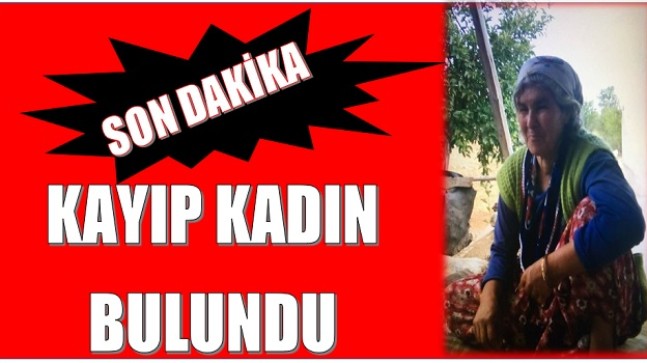 Kayıp Kadın Bulundu