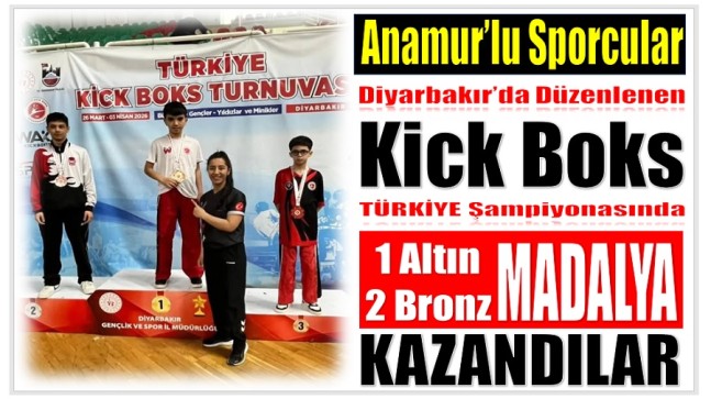 Anamur’lu Sporculardan Büyük Başarı ; 1 Altın 2 Bronz Madalya Kazandılar