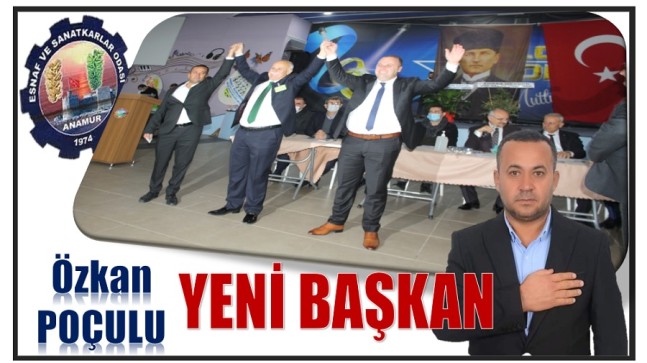 ANAMUR ESNAFININ YENİ BAŞKANI BELLİ OLDU
