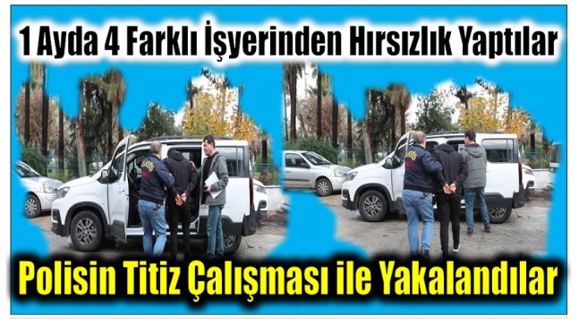 Polisin Titiz Çalışması Hırsızlık Olayını Aydınlattı