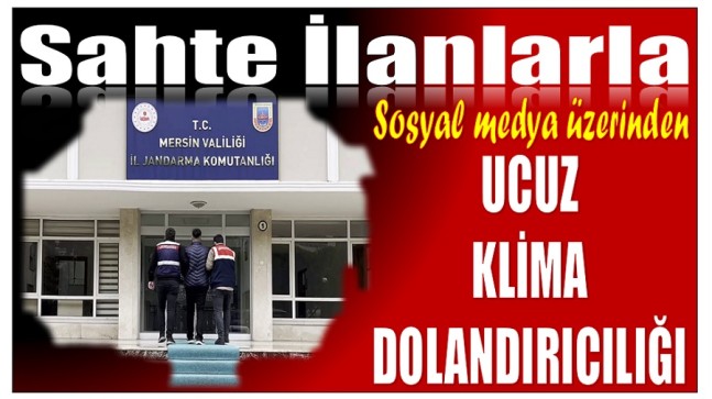 Sosyal Medya Üzerinden Ucuz Klima  Vaad Ederek Dolandırıcılık  Yapıyordu ; Yakalandı