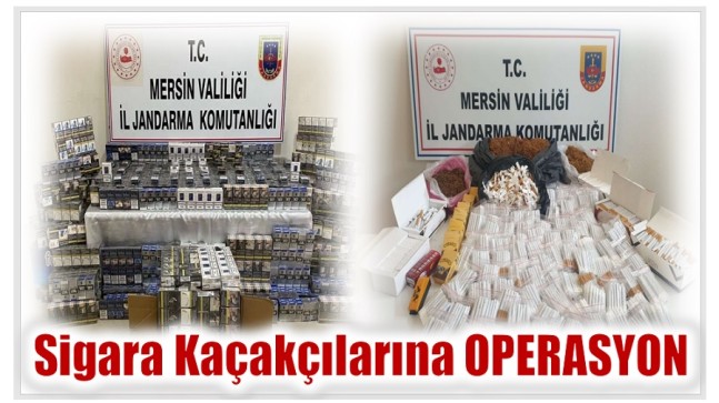 Jandarmadan Sigara Kaçakçılarına Operasyon