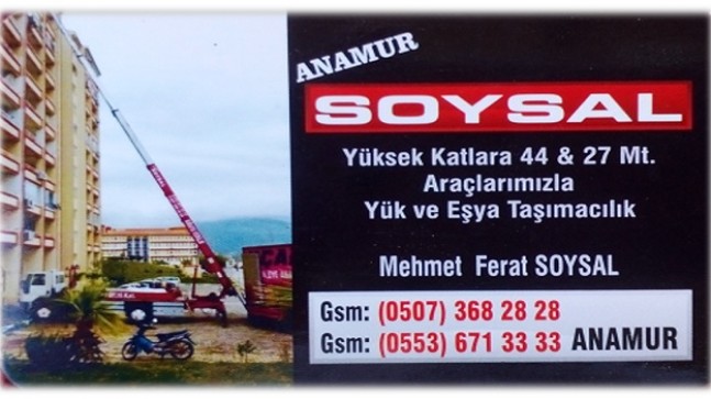 Anamur’da Asansörlü Taşımacılık