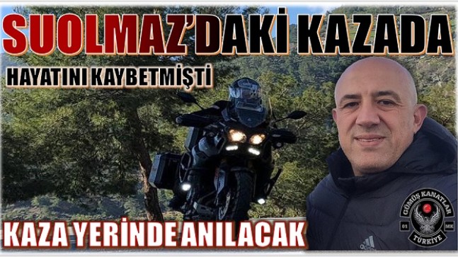 Motor Kazasında Hayatını Kaybeden BULUTBEYAZ, Kaza Yaptığı Yerde Anılacak