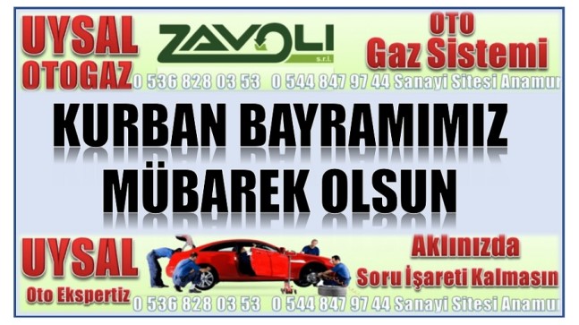 UYSAL OTOGAZ ” KURBAN BAYRAMI MESAJI “