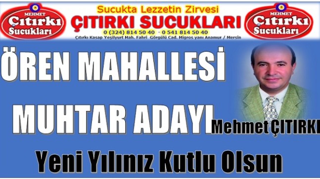 Yeni Yılınız Kutlu Olsun