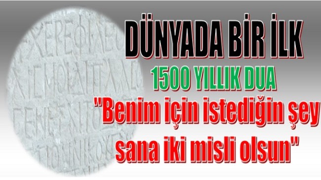 Bu Yazıt “Dünyada Bir İlk”