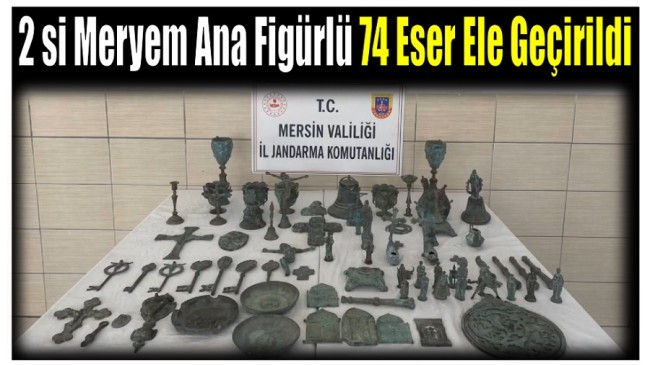 Elindeki 74 Parça Tarihi Eser İçin Müşteri Arıyordu ; Jandarmaya Yakalandı