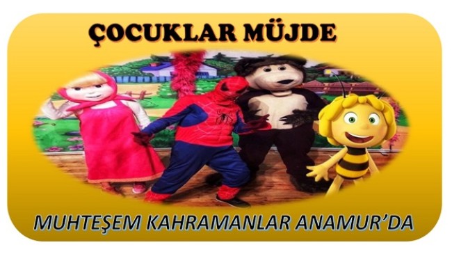 Muhteşem Kahramanlar Anamur’da