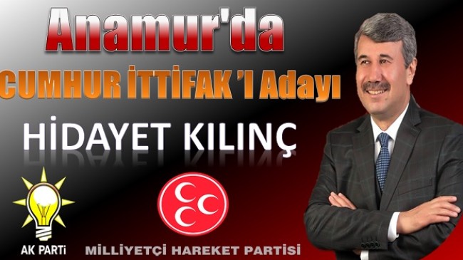 ” CUMHUR İTTİFAKI ” Anamur Belediye Başkan Adayı Açıklandı